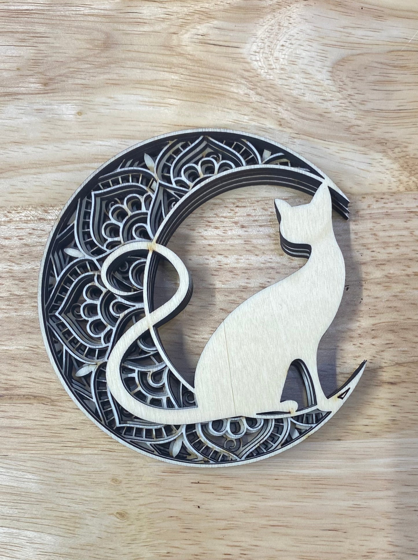 Layered Cat Mandala